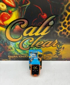 Cali Clear Cookies Monster X Mango Haze 2G Disposable | Indica Cali Clear Cookies Monster X Mango Haze 2G Disposable blends two beloved strains into one powerful indica experience. Cookies Monster brings sweet, earthy cookie notes. Mango Haze adds a tropical mango twist. Together, they create a smooth, flavorful vape that's perfect for winding down. This indica-dominant disposable delivers deeply relaxing effects. Users can expect a calming body high that eases tension and promotes rest. As a result, it's an excellent choice for evening sessions, quiet nights in, or anytime you need to unwind. Whether you're managing stress, easing discomfort, or simply seeking relaxation, this strain blend offers a versatile and enjoyable experience. Flavor Profile The Cali Clear Cookies Monster X Mango Haze 2G Disposable delivers an explosion of flavor with every puff. Sweet mango and earthy cookie notes dance on the inhale. A smooth, creamy exhale follows, leaving a pleasant aftertaste. Consequently, this unique flavor profile makes it a favorite among those who appreciate sweet and fruity cannabis products with depth. Cali Clear 2G Disposable Features The Cali Clear Cookies Monster X Mango Haze 2G Disposable stands out in the vaping market. It offers a perfect combination of convenience, quality, and flavor. Each device comes pre-filled and ready to use. Just inhale and enjoy. Moreover, many models include USB-C charging, oil-viewing windows, and clog-resistant technology. These features ensure a smooth experience from the first hit to the last. With its delightful aroma and relaxing effects, this disposable vape is an excellent choice for anyone looking to enjoy the benefits of cannabis in a user-friendly format. Whether you're a seasoned vaper or new to the scene, the Cali Clear Cookies Monster X Mango Haze 2G Disposable promises a satisfying and enjoyable experience. Ultimately, elevate your vaping journey with this premium device and indulge in the sweet, soothing flavors of Cookies Monster X Mango Haze today!